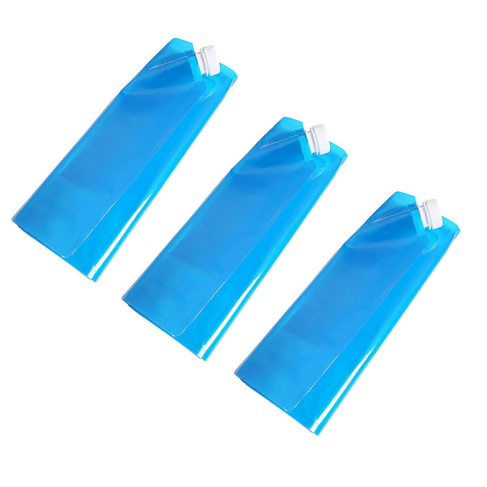 3/5pcs Outdoor Portable Water Bucket Large Capacity Water Container for Travel Camping