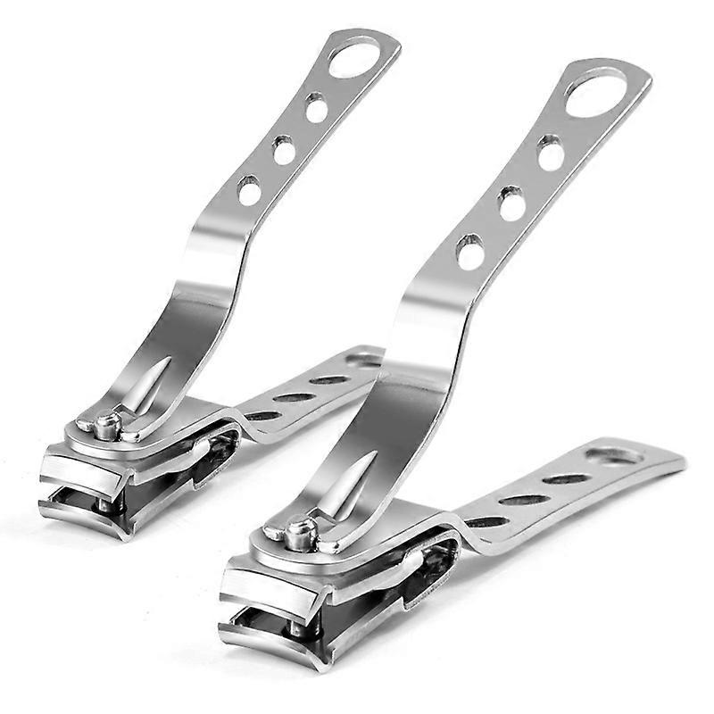2 Pack 360 Degree Rotating Nail Clippers for Thick Nails,2024 Ping