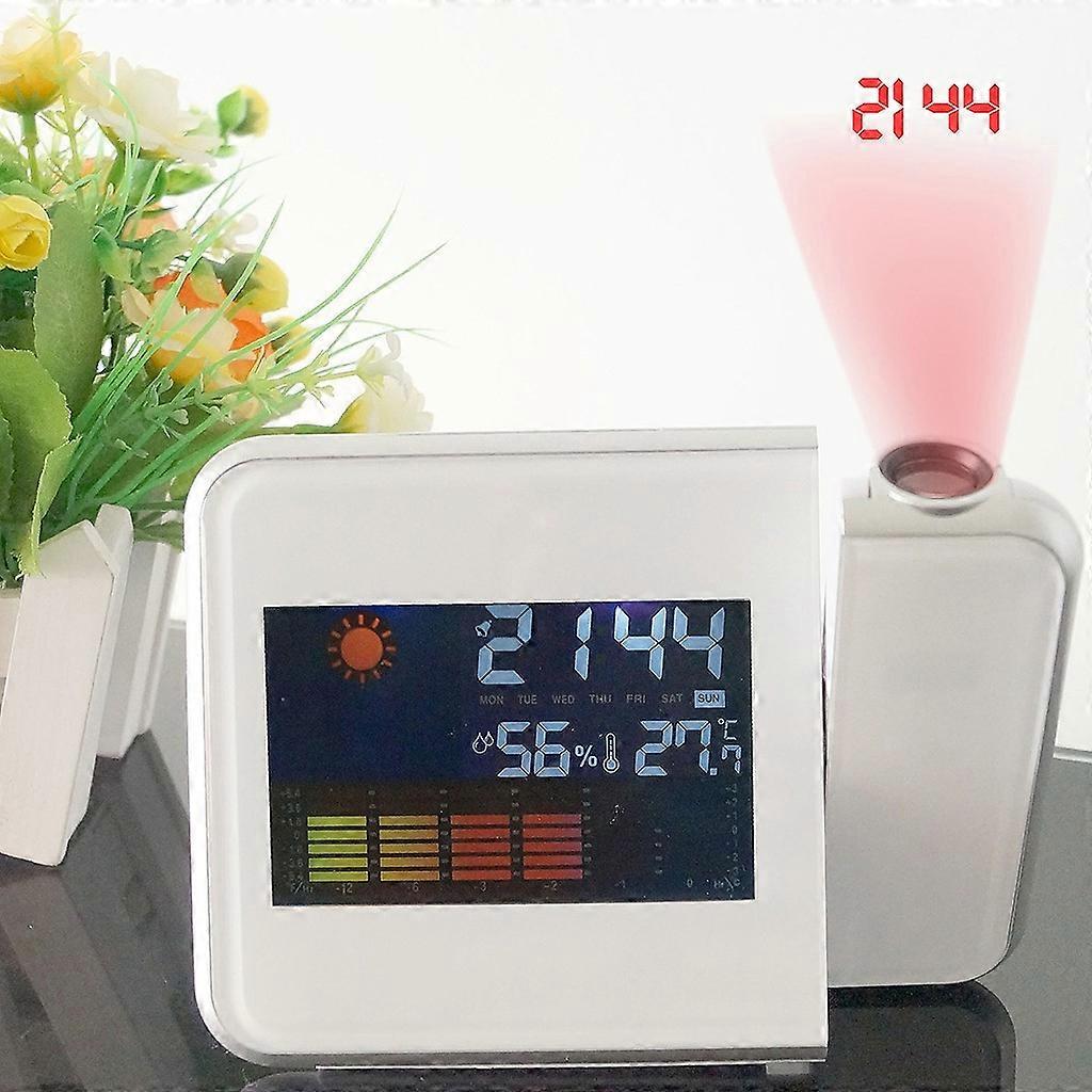 Projection Alarm Clock With Date LED Digital Clock