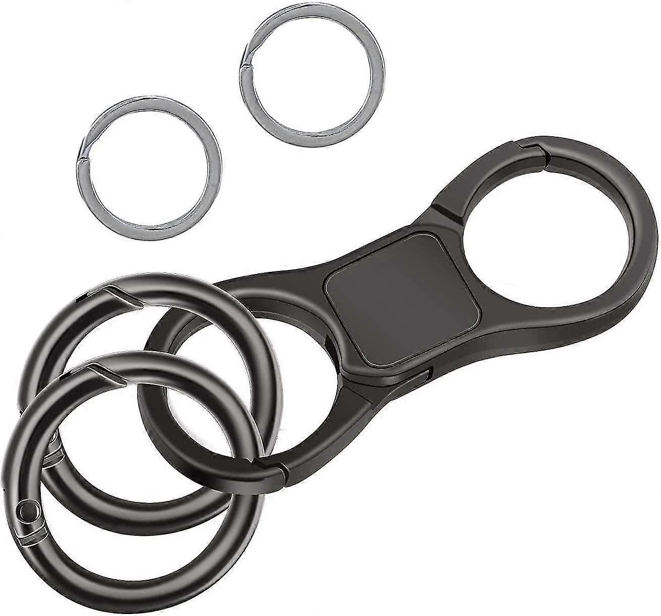 Metal Alloy Key Chain,with Quick-release Spring Clip Keyrings Keychain Key Chain