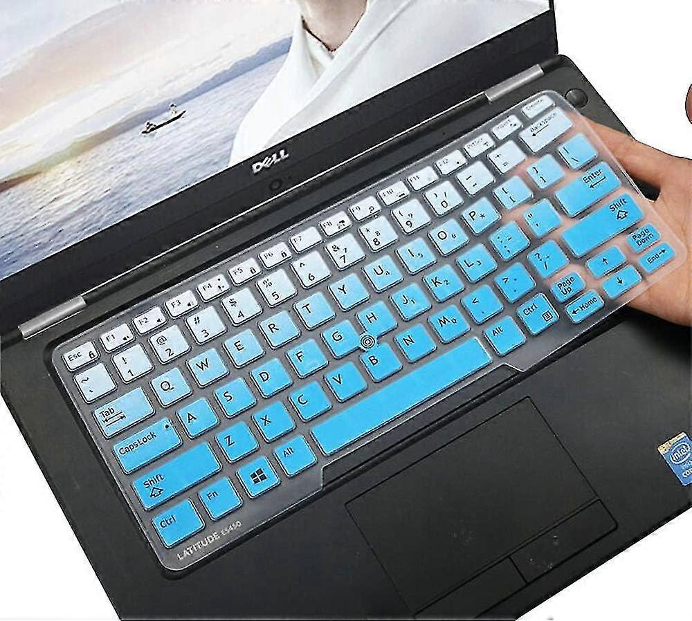 Dell Latitude Silicone Keyboard Cover For Dell Latitude E7450 E7470 E5470 E7480 5480 5490 5491 7490, Dell 3340 E3340 Laptop Keyboard Protective Skin K