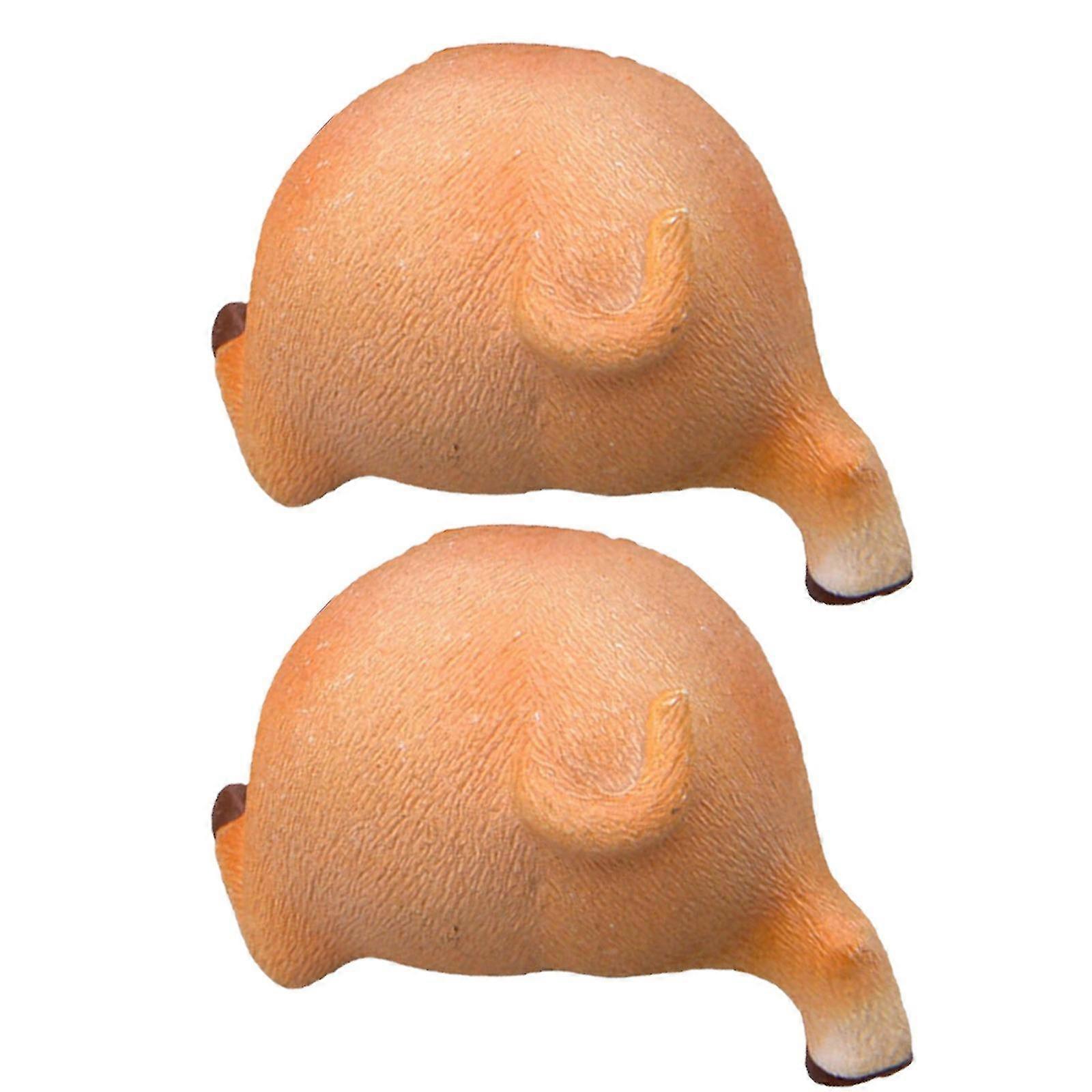 Pig Butt Magnets Refrigerator Practical Fridge Decorations Magnet Decorations