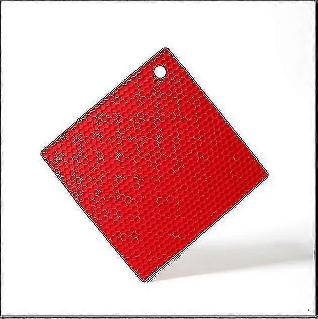Silicone Pot Holder, Multipurpose Non-slip Insulation Honeycomb Rubber Hot Pads, Heat R