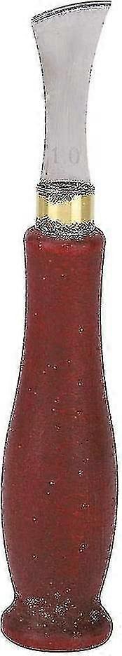Leather Tool, Leather Tools Leather Edge Creaser Stainless Steel Blade Wood Handle Creaser Leather C