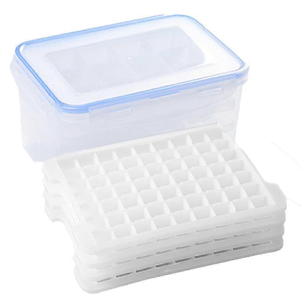 Ice Cube Trays, Stackable Bottom Ice Trays, Ice Cube For Drinks, Cocktail And Smoothie