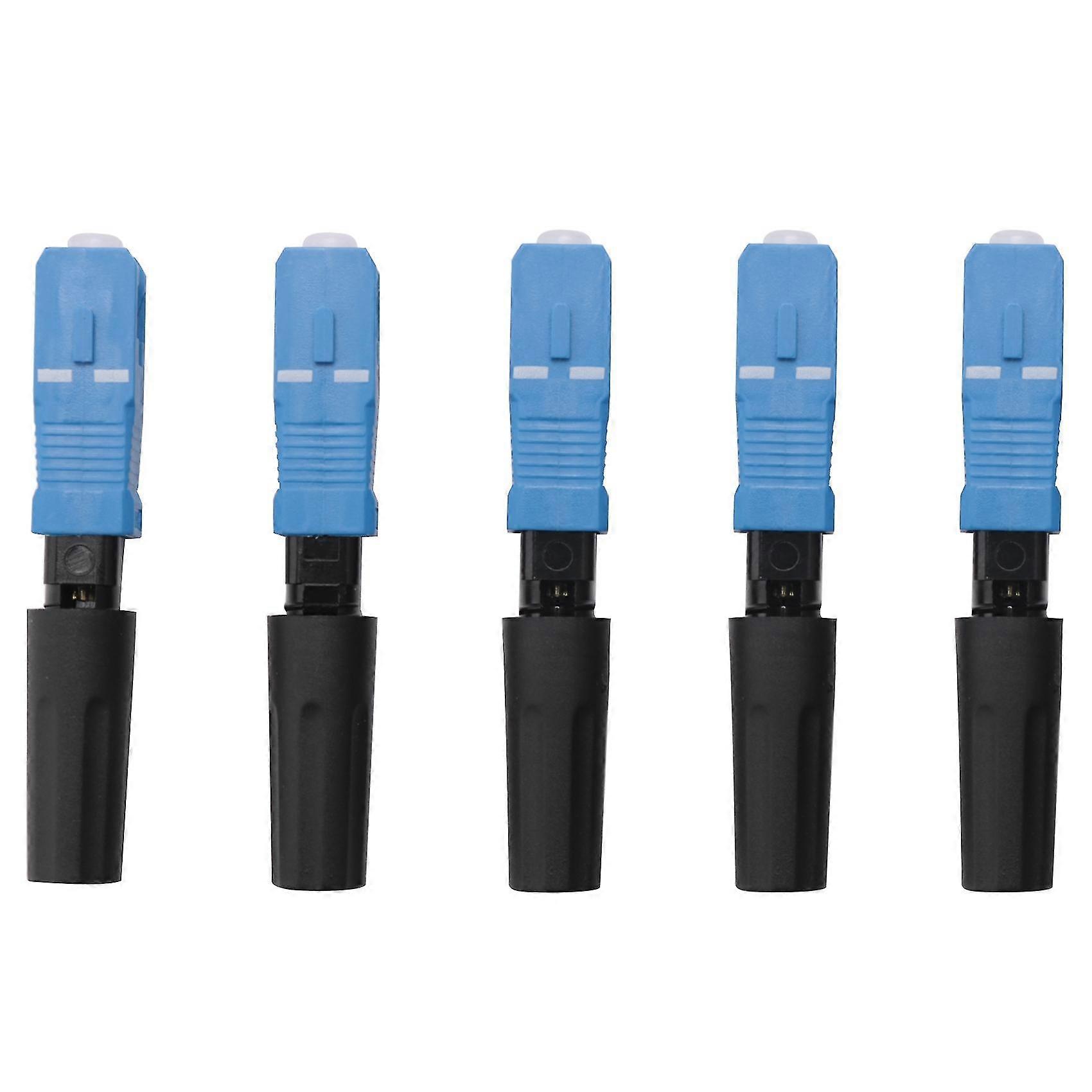 50 Pcs Embedded Upc Fiber Optic Fast Connector Ftth Single-mode Fiber Optic Quick Connector Adapter