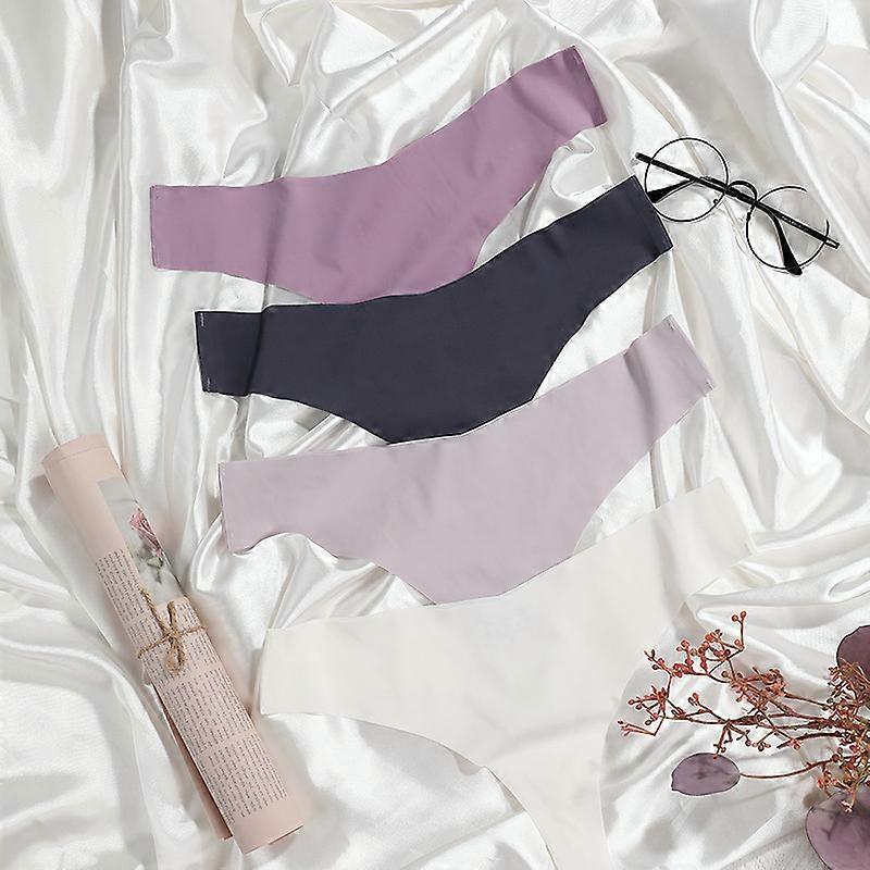 Women's Seamless Thong Briefs, 6 Pack