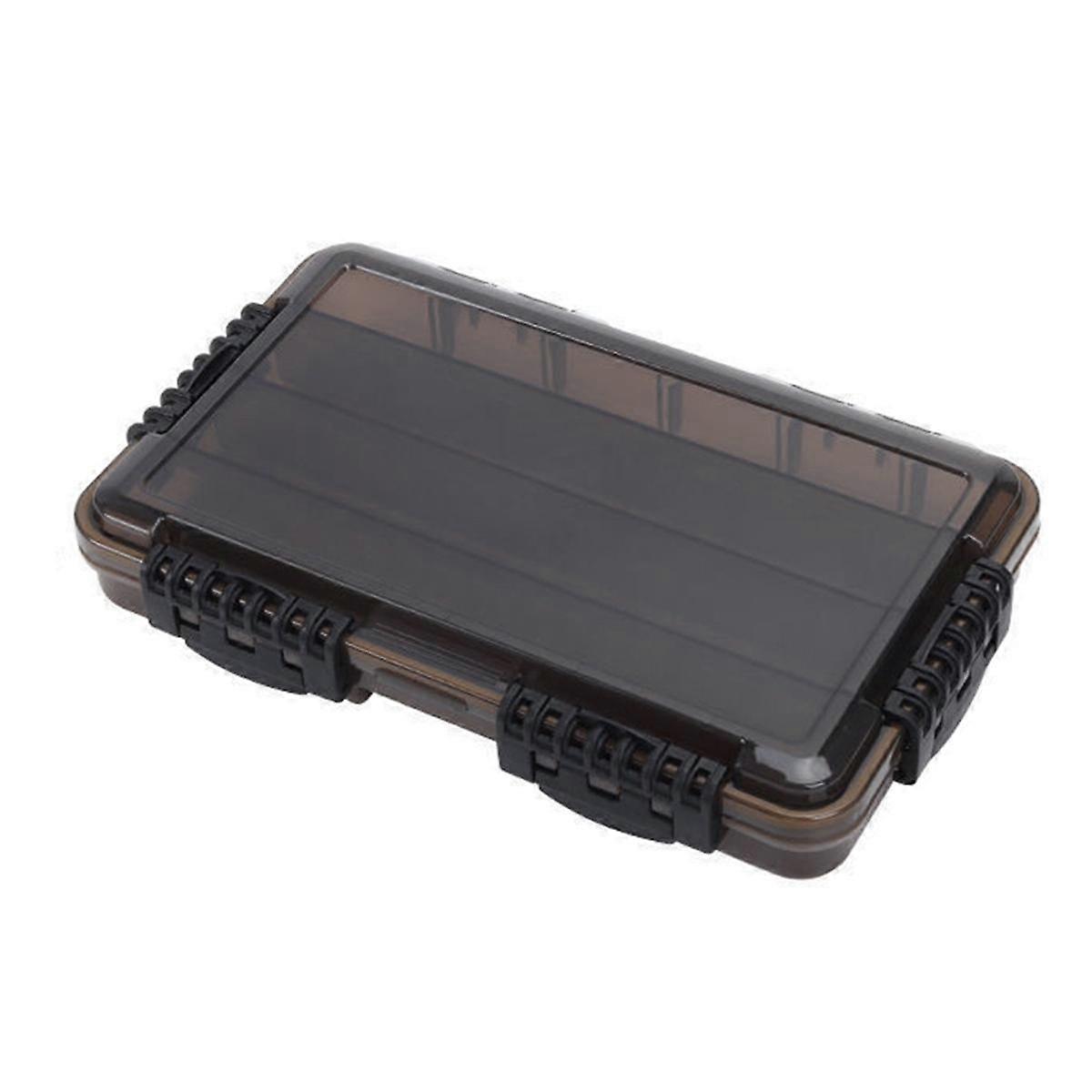 Fishing Accessories Box, Waterproof Fish Hook Storage Box, Lure Box, Multi-Function Partition Tool Box Medium