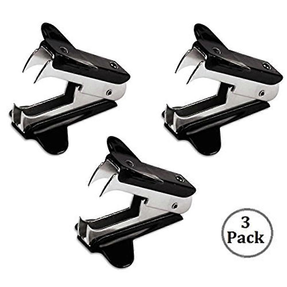 Staple Remover, Staple Remover Tool, Removes Staples Easily, 3 Pack
