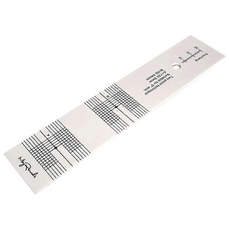 Pickup Calibration Distance Gauge Protractor Record LP Vinyl Turntable Phonograph Phono Stylus Alig
