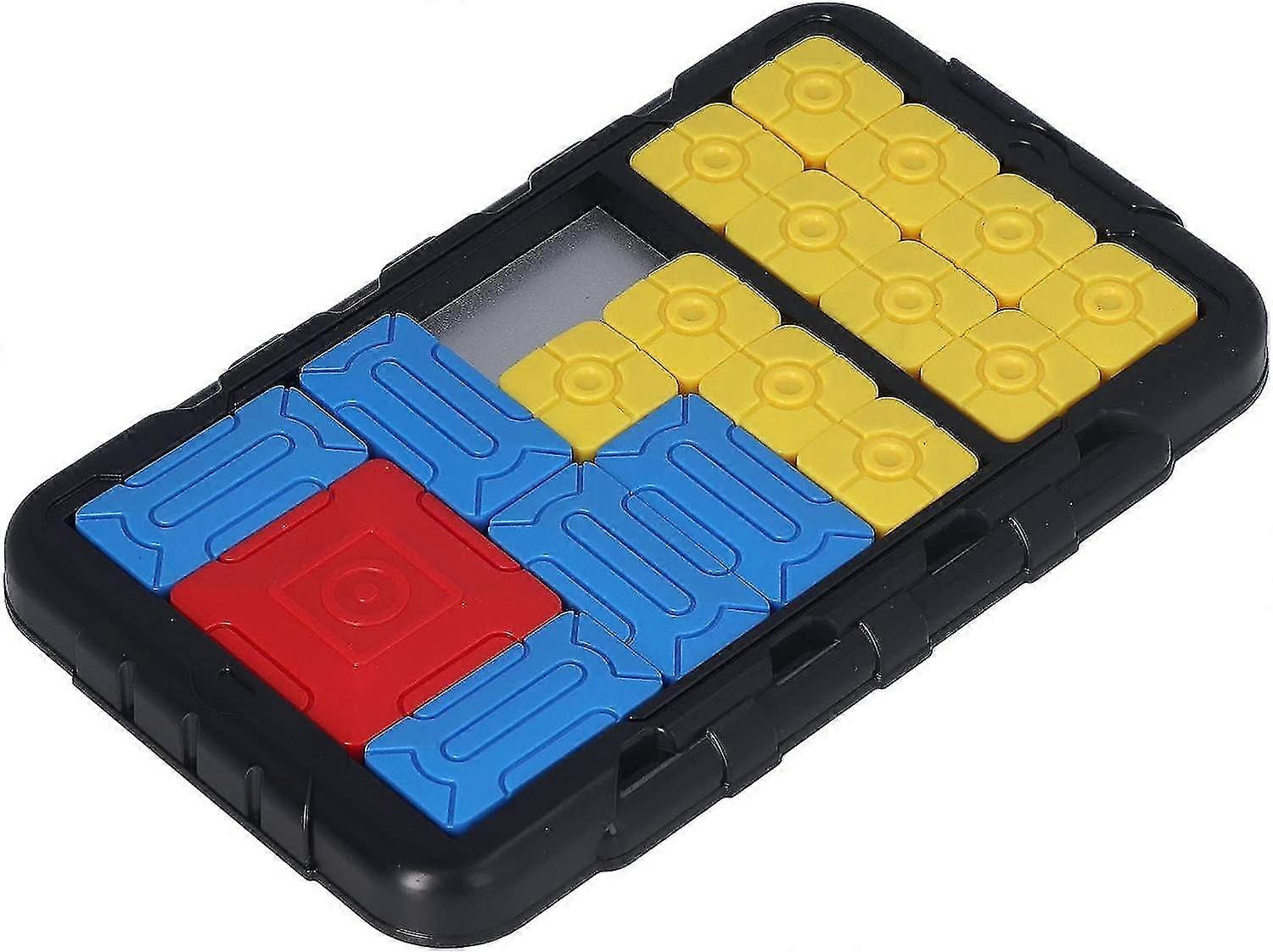 Challenge Skateboard, Super Slide Puzzle Game, Portable Challenge Brain Teaser Slide Puzzle Board Logical Thinking Clear Checkerboard Battle For All A