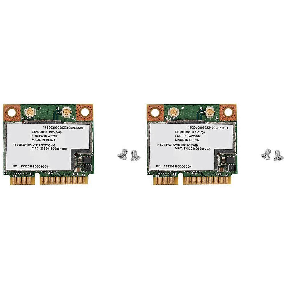 2X BCM943228HMB 04W3764 WIFI Wireless Bluetooth 4.0 Half MINI PCI-E Card Compact for E130 E135 E330