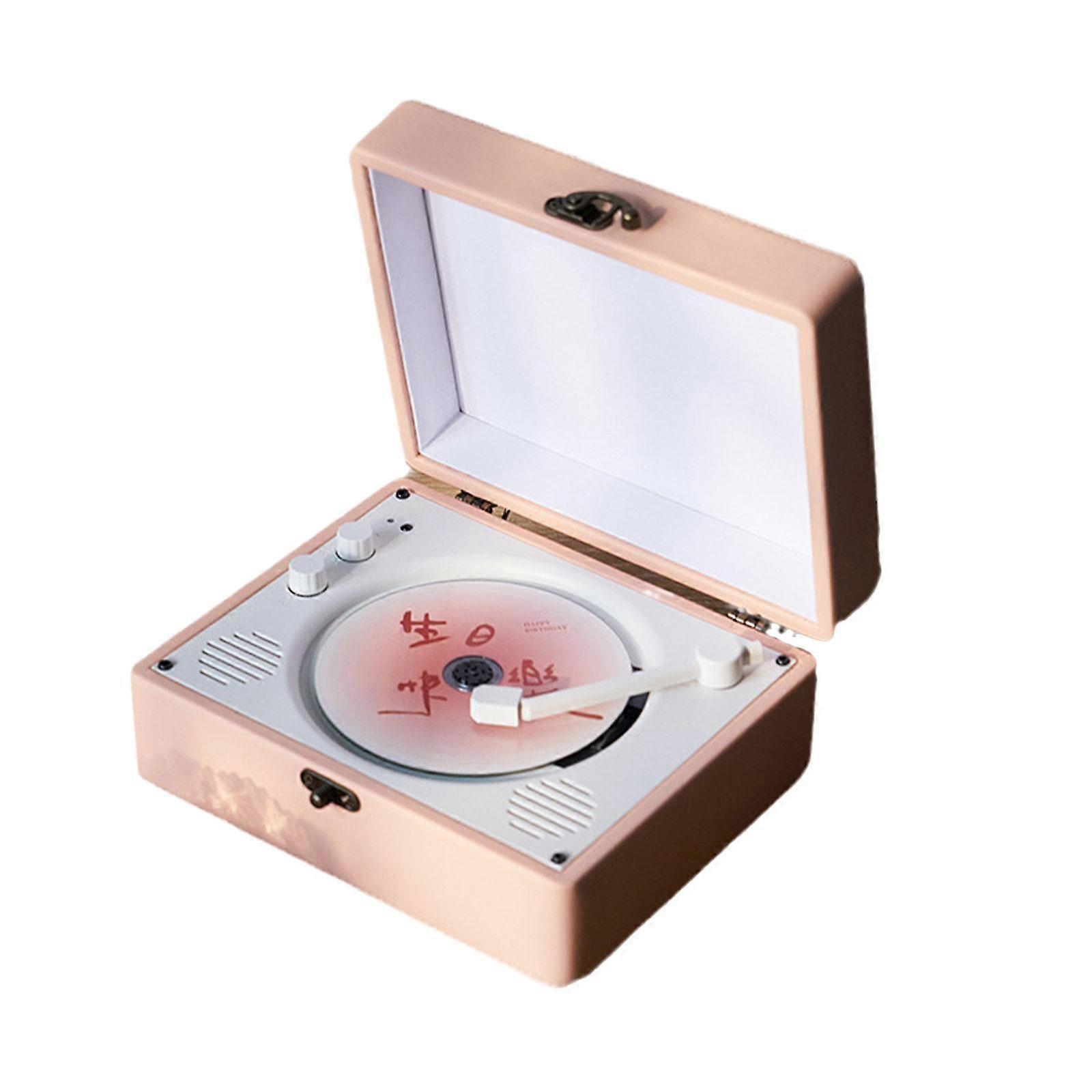 Bluetooth CD Player Disc Player Birthday Festival Gift with Infrared Remote