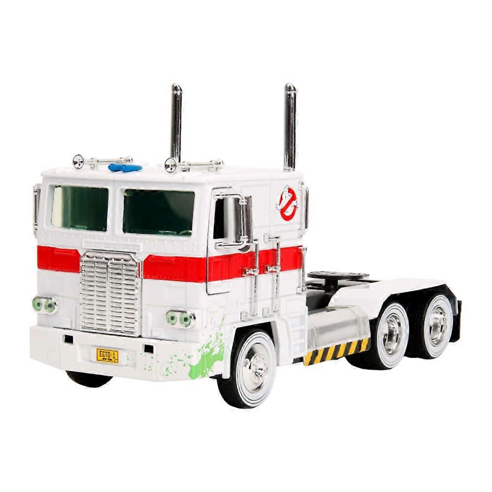 Hollywood Rides Optimus Prime X Ghostbusters Ecto-1 Mash-up 1:24 Scale Vehicle