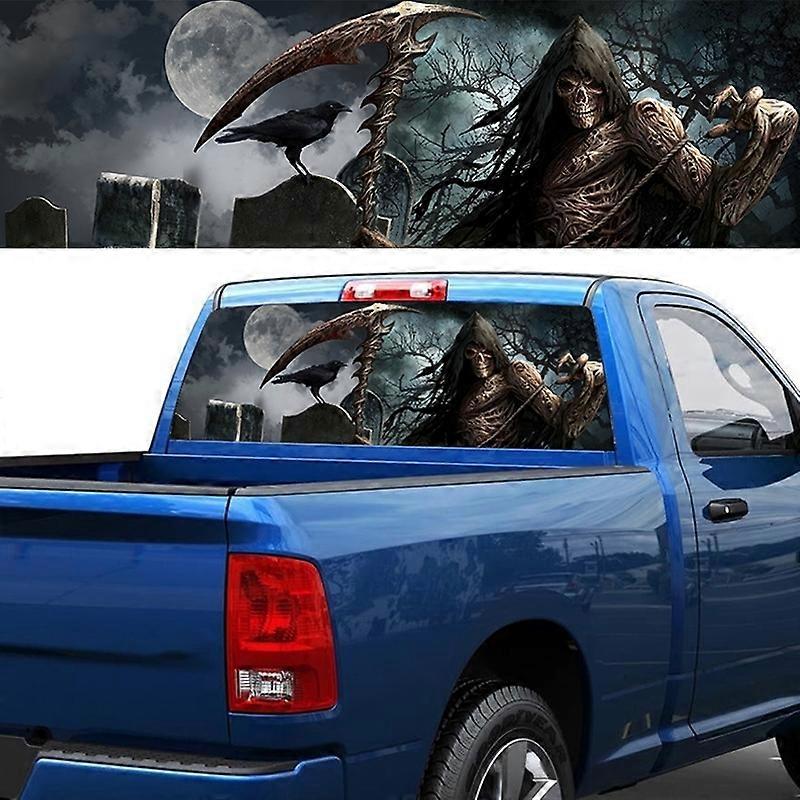 Horror Series Car Rear Window Sticker, Size: 135 x 36cm