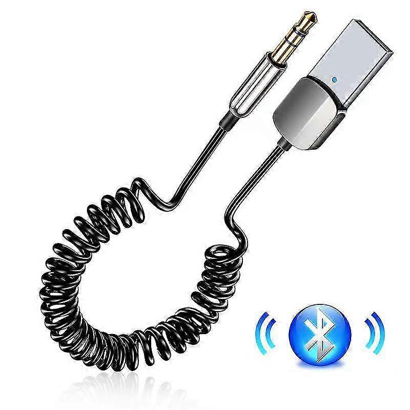 Car Bluetooth Usb Receiver Adapter Car Bluetooth Audio Receiver 5.0 Audio Wireless Music Audio Transmitter