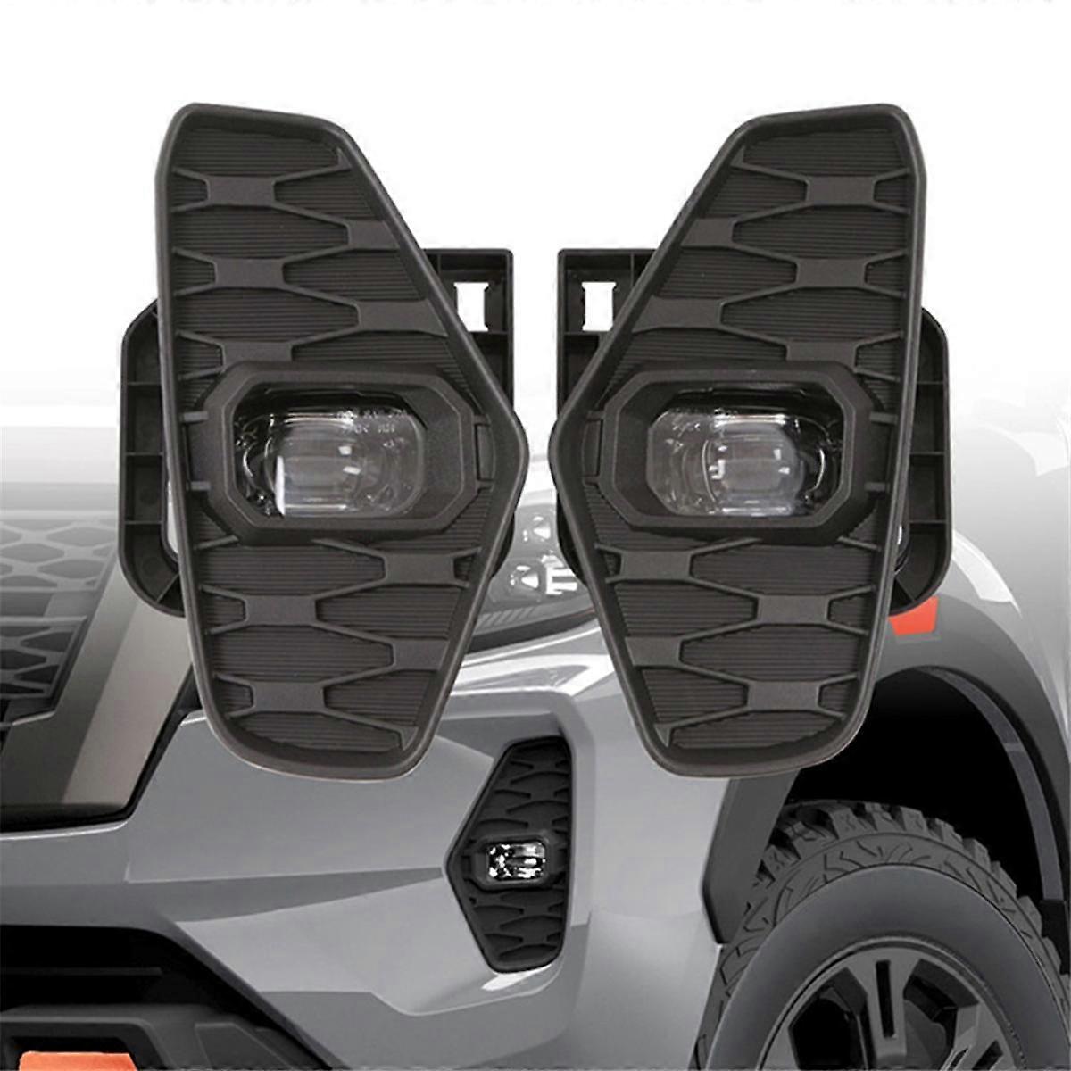 Antibrouillard LED Feux Diurnes Lumière Du Jour Pour Nissan Navara 2020 2021 NP300 Nueva Lifting Pro-4X étanche Accessoires De Voiture