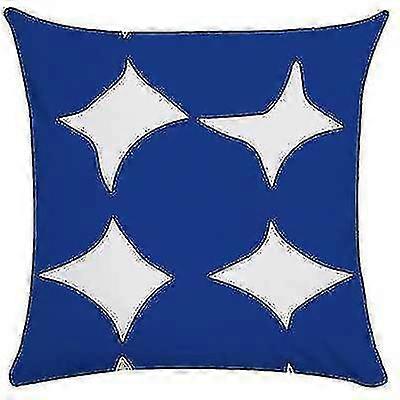 2 stks Nordic kussensloop ins lichte luxe stijl kussensloop retro kunst abstract kussen sofa rugleuning 45 cm (kussen kern niet inbegrepen) stijl 10