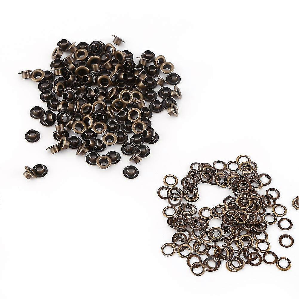 100pcs Small Grommets Eyelets With Washers For Clothes, Leather, Bags(inner Diameter 4mm)