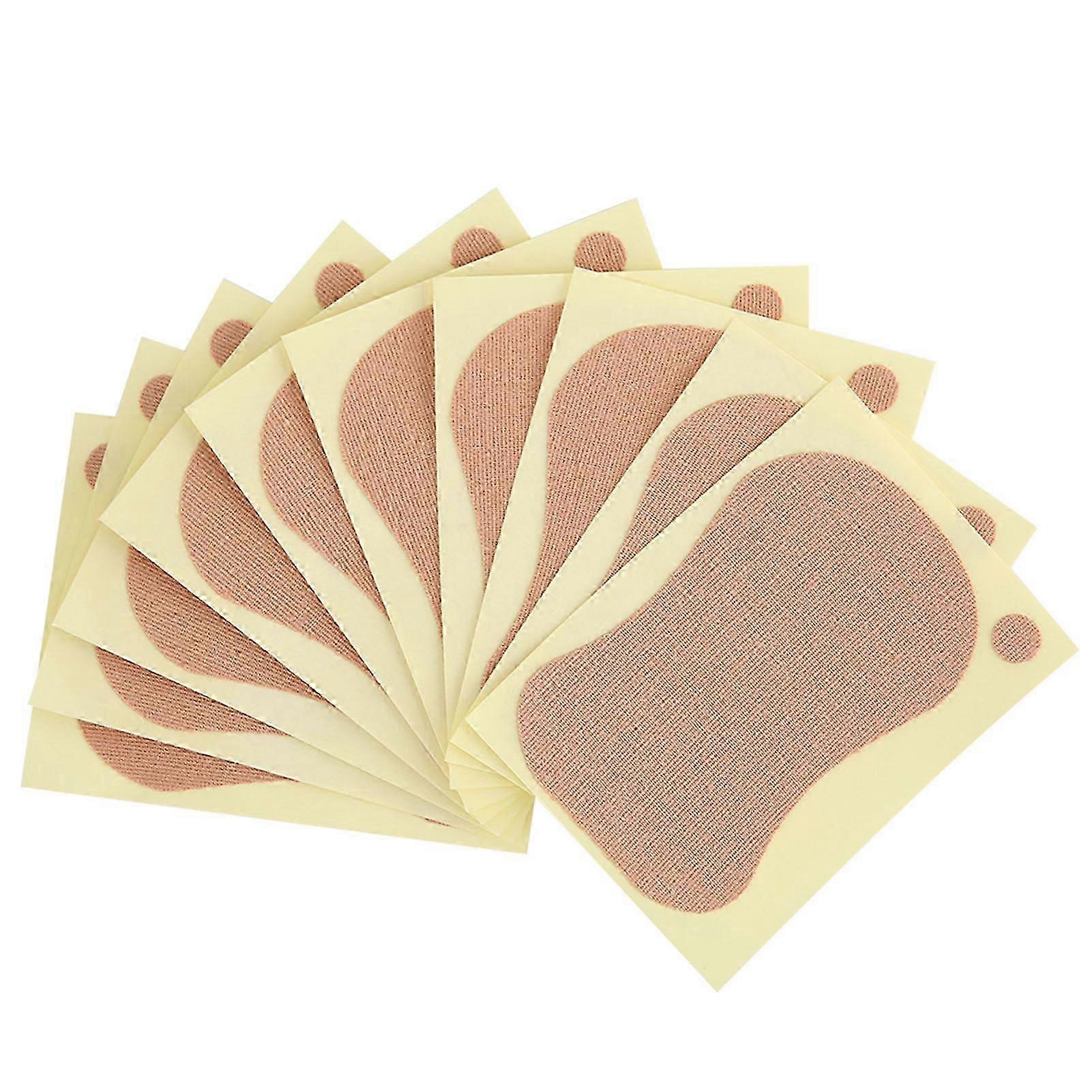 10pcs 9 x 6.5cm Deodorant Armpit Patch Unisex Sweat Absorbing Underarm Pad