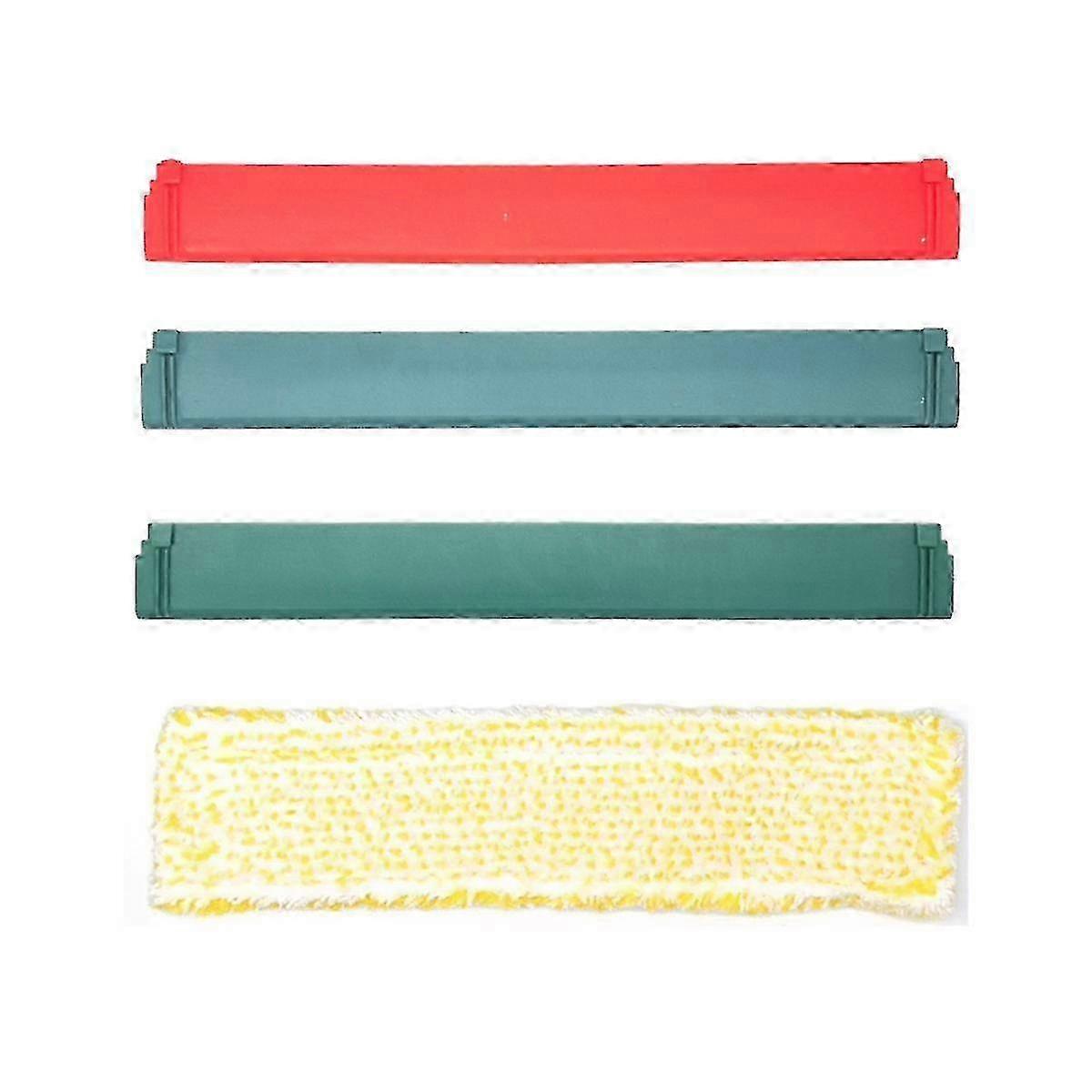 4pcs 280mm Rubber Scraper For Wv6 Wv7 Window Cleaning Machine Scraper Part 5.633-360.0