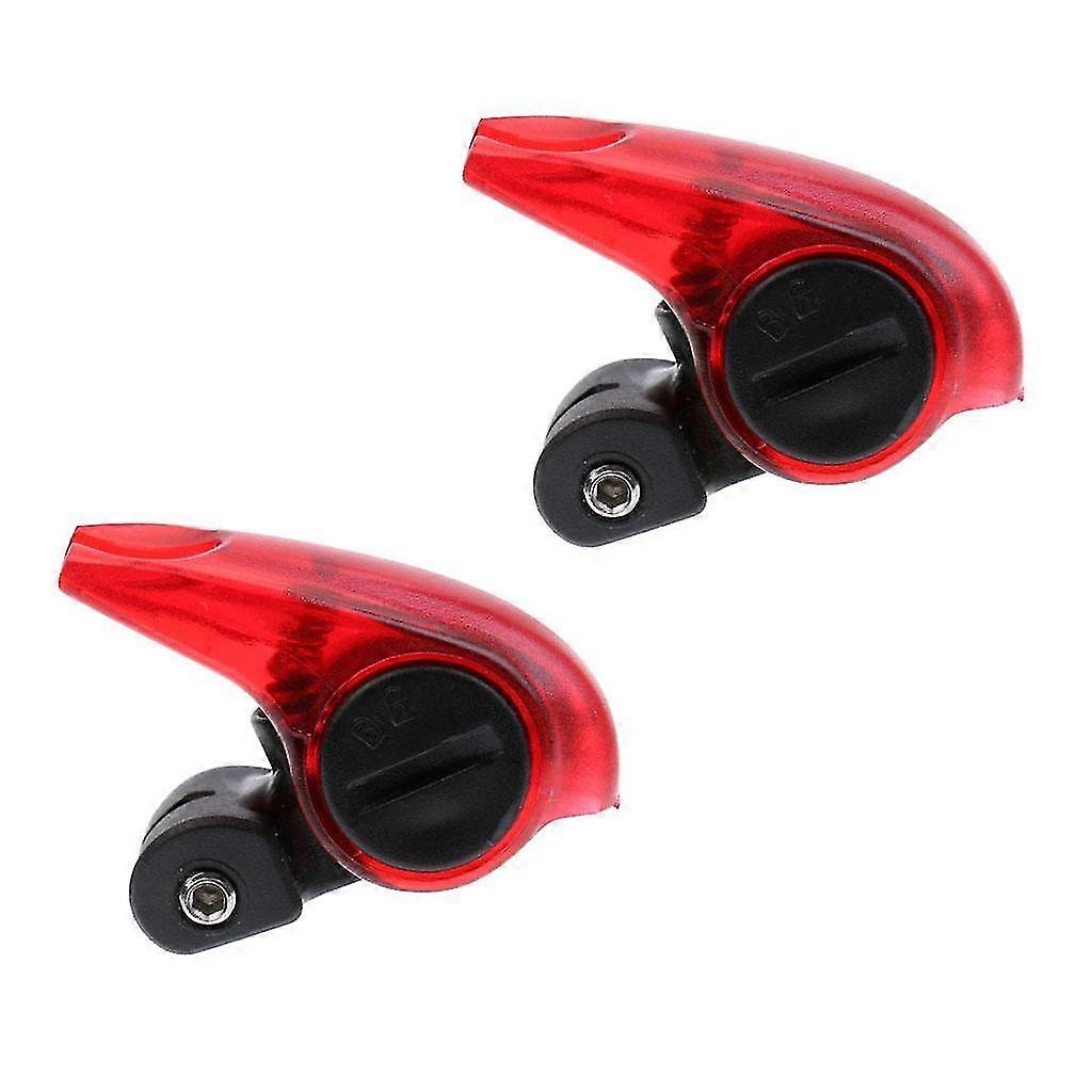 2pcs Bicycle Brake Light Waterproof Automatic Bike Tail Safety Warning Light