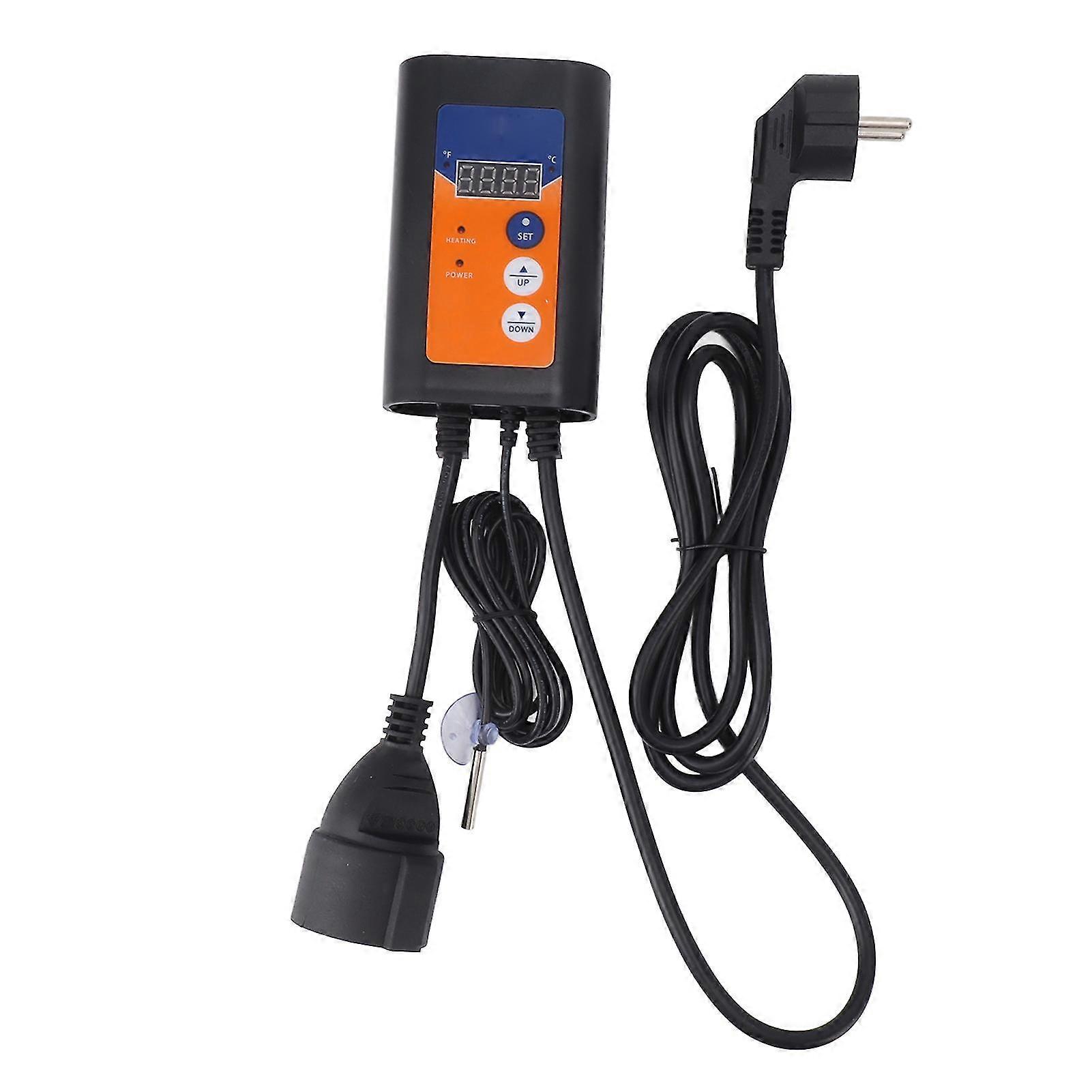 Reptile Temperature Controller 1000W - Digital Thermostat for Home Greenhouse - Quick Respond EU 230V