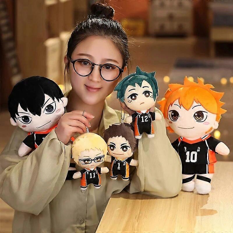 Peluche Hinata Shoyo 20 Cm – Coussin Anime Haikyuu!!, Doux En Coton PP, Idéale Pour Déco, Cadeau Pour Fans De La Série