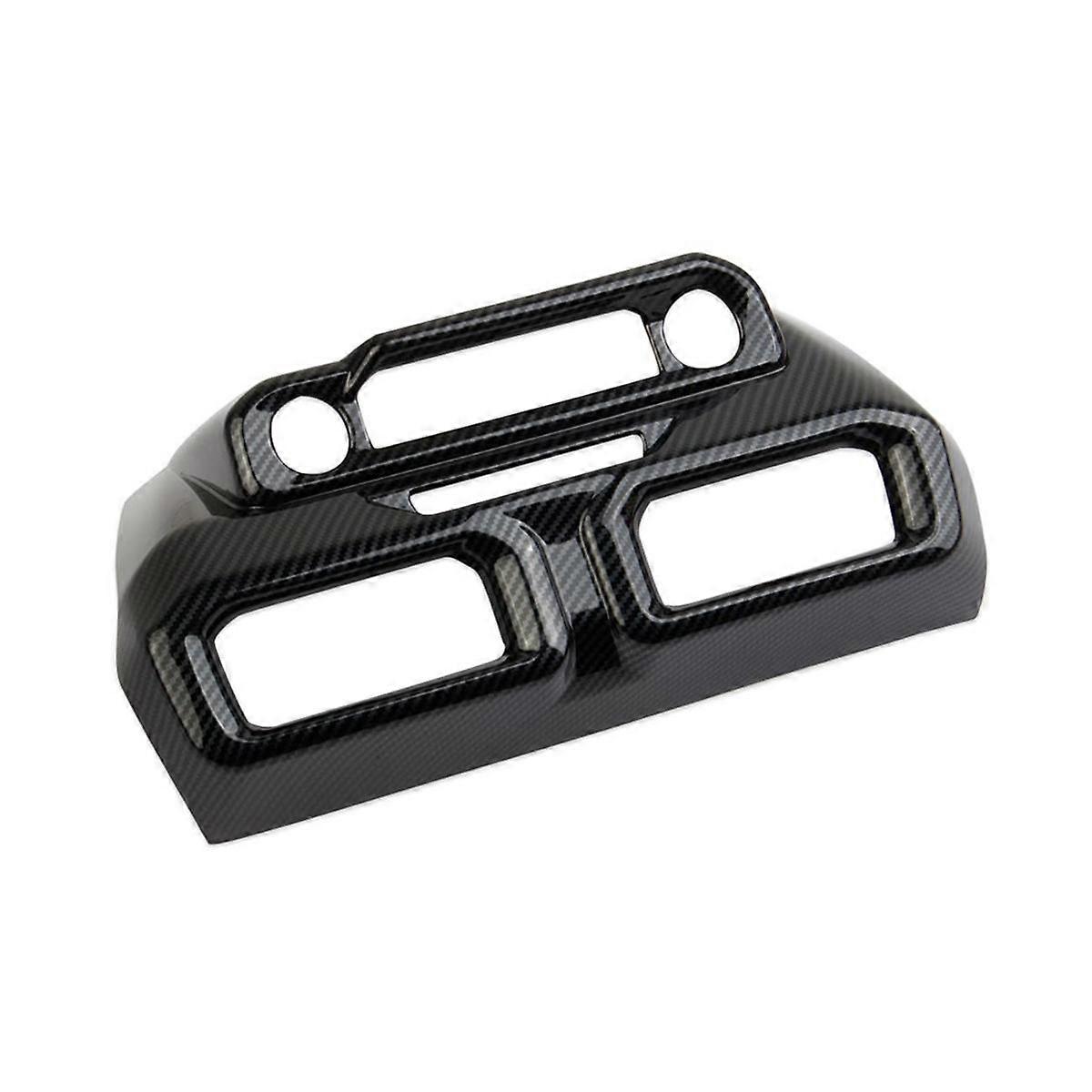 Midtkonsoll-luftventildeksel for 2024 interiørtilbehør karbonfiber