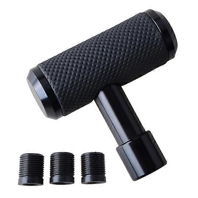 Gear Shift Knob Aircraft Joystick T-Handle Hammer Fit for AT MT Car Shifter Lever Handle Aluminum Alloy Car Accessories