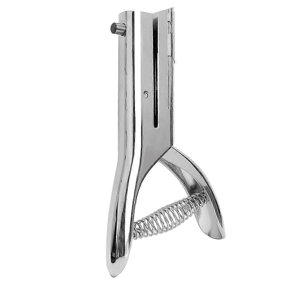 Perforateur de trou 1/4 de pouce, poinçon à trou robuste, carte de papier portable à main longue, portée de 2 pouces de profondeur (6