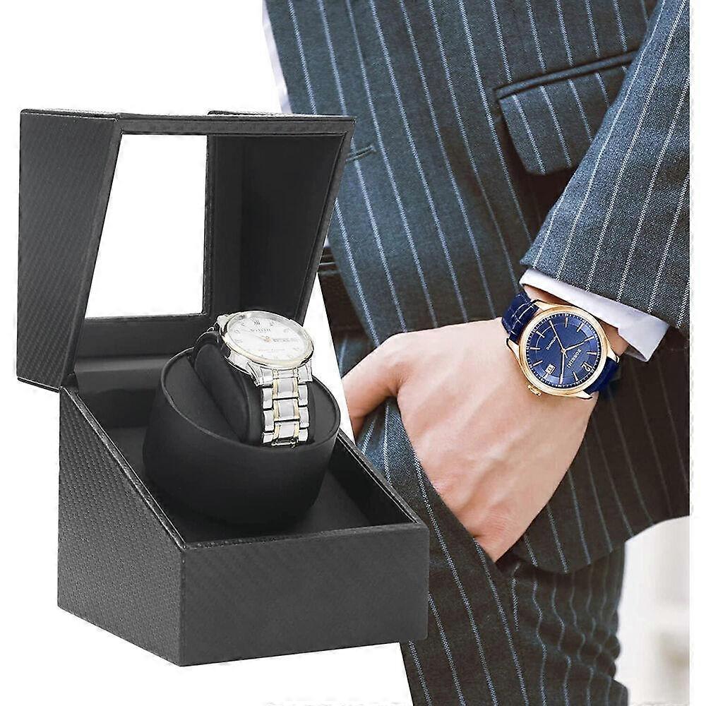 Montre automatique unique remontoir boîte d’affichage Rotator Turner Étui de rangement silencieux Eu Plug UFQ
