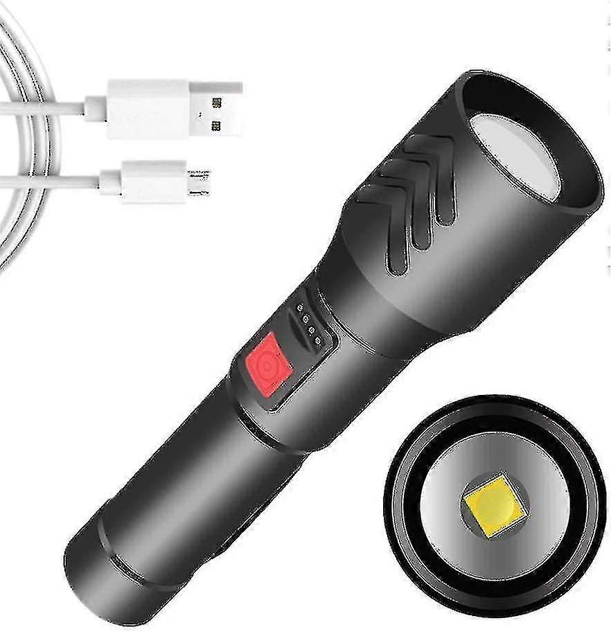 X50 Led Recharable, 9000 Lumen 5 Modes, Able And With Display, Ful For Outdoor