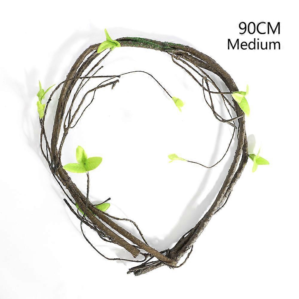 1pc 90cm fake Tree branches Rattan Kudo Artificial Flower Vine For Home Hotel Wedding Decoration