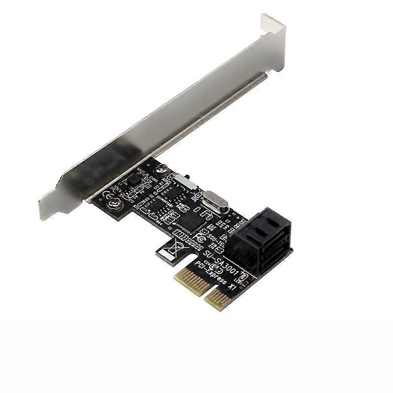 PCIe Sata Card 2 Port 6Gbps Sata 3.0 PCIe Expansion Card Support 2 Sata 3.0