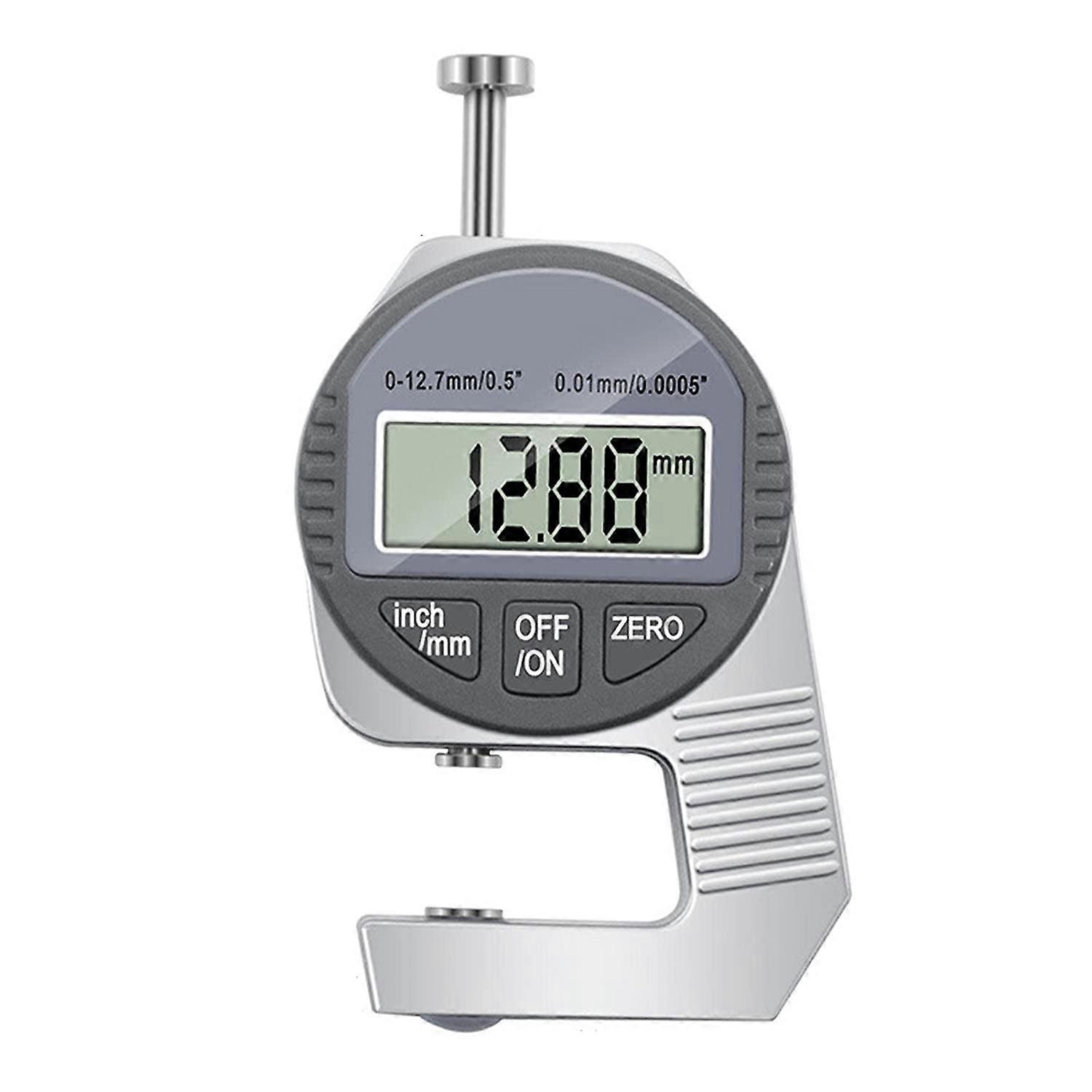 Thickness Gauge, Professional Digital Thickness Measuring Tools, Precise Electronic Micrometer