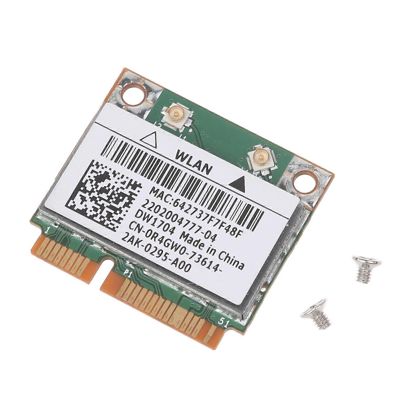Wireless BCM943142HM DW1704 BT4.0 Half Mini Pci-e Wifi WLAN Card for 5323 7720
