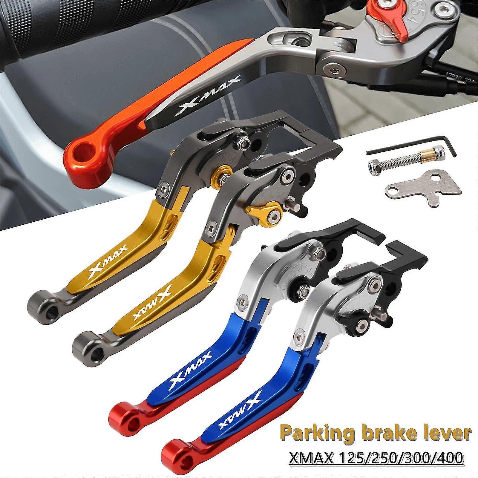 Motorcycle Accessories Parking Handle Clutch Brake Lever With Parking Lock For Xmax 125 250 300 400 Xmax250 Xmax300 Xmax400