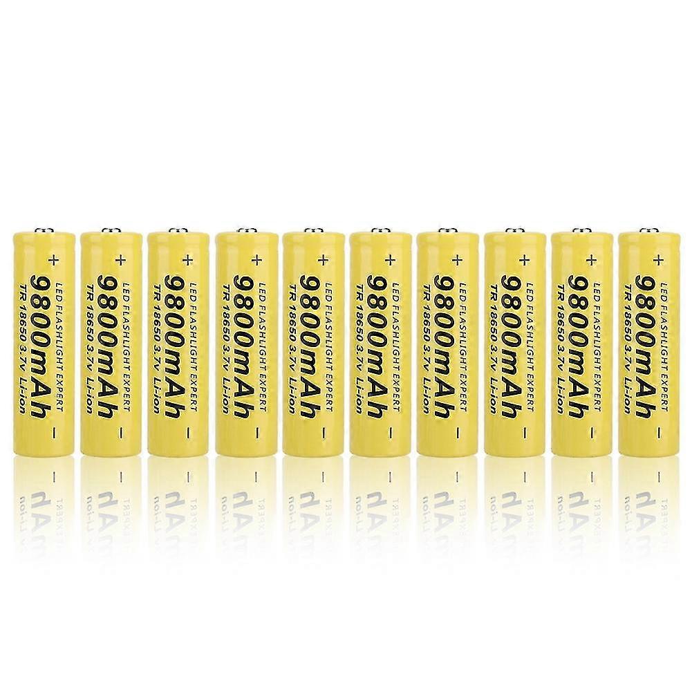 hg8PCS 18650 Large Capacity Rechargeable Battery compatible with Flashlight Laptop Multi-Functional-YM