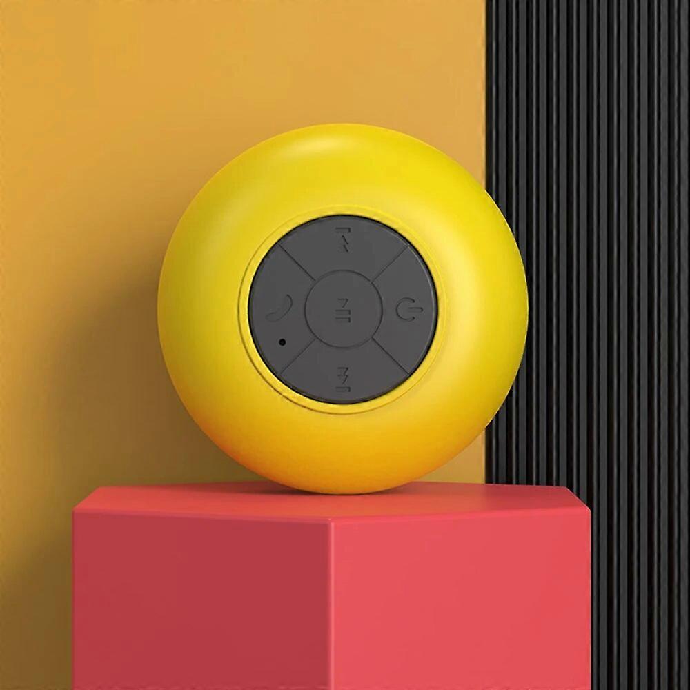 Mini Bluetooth Sucker Speaker Portable Waterproof Wireless Hands-Free Speaker for Shower Bathroom Swimming Pool For Outdoor