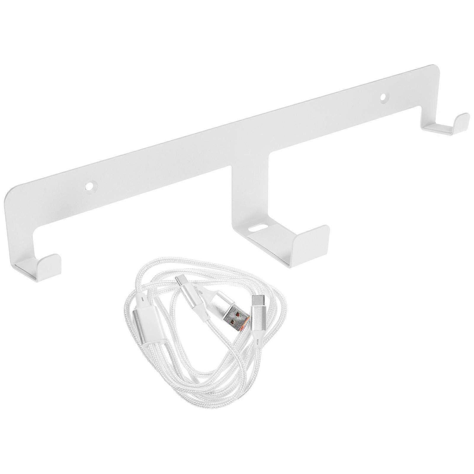 1 Set Wall-mount Storage Stand Wall Mount Holder With Accessories Compatible For Ps Vr2