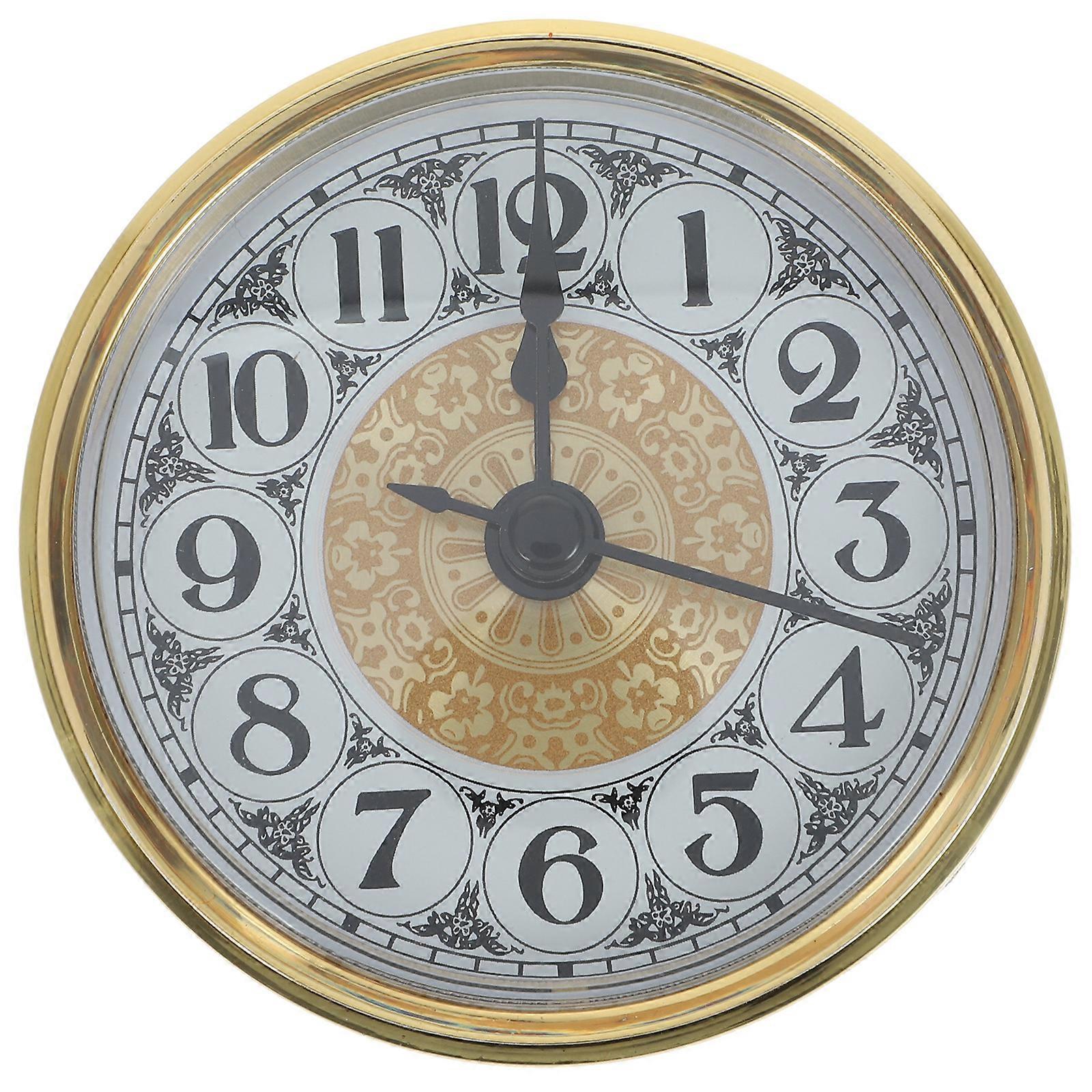 Clock Insert Clock Face Clock Making Kit Clock Part Arabic Numerals Clock Insert 70mm