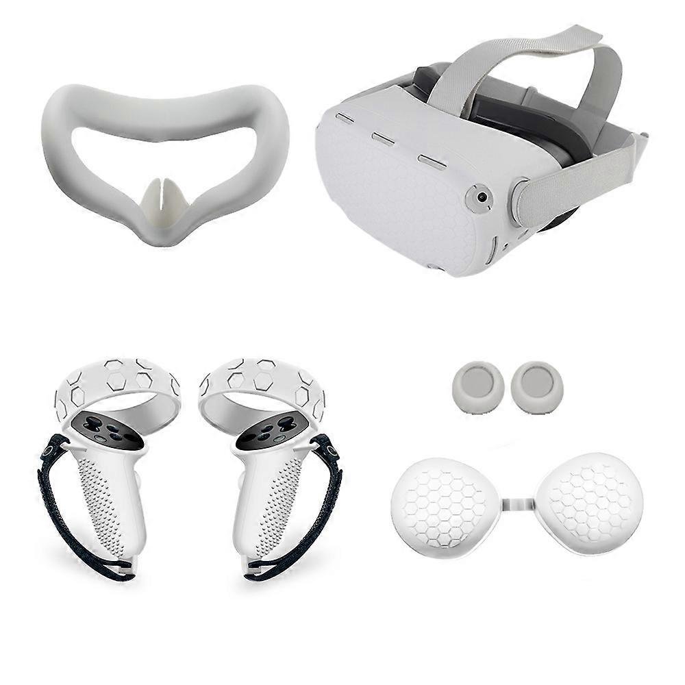 Second generation handle cover accessories OQ2 five-in-one silicone set (white)