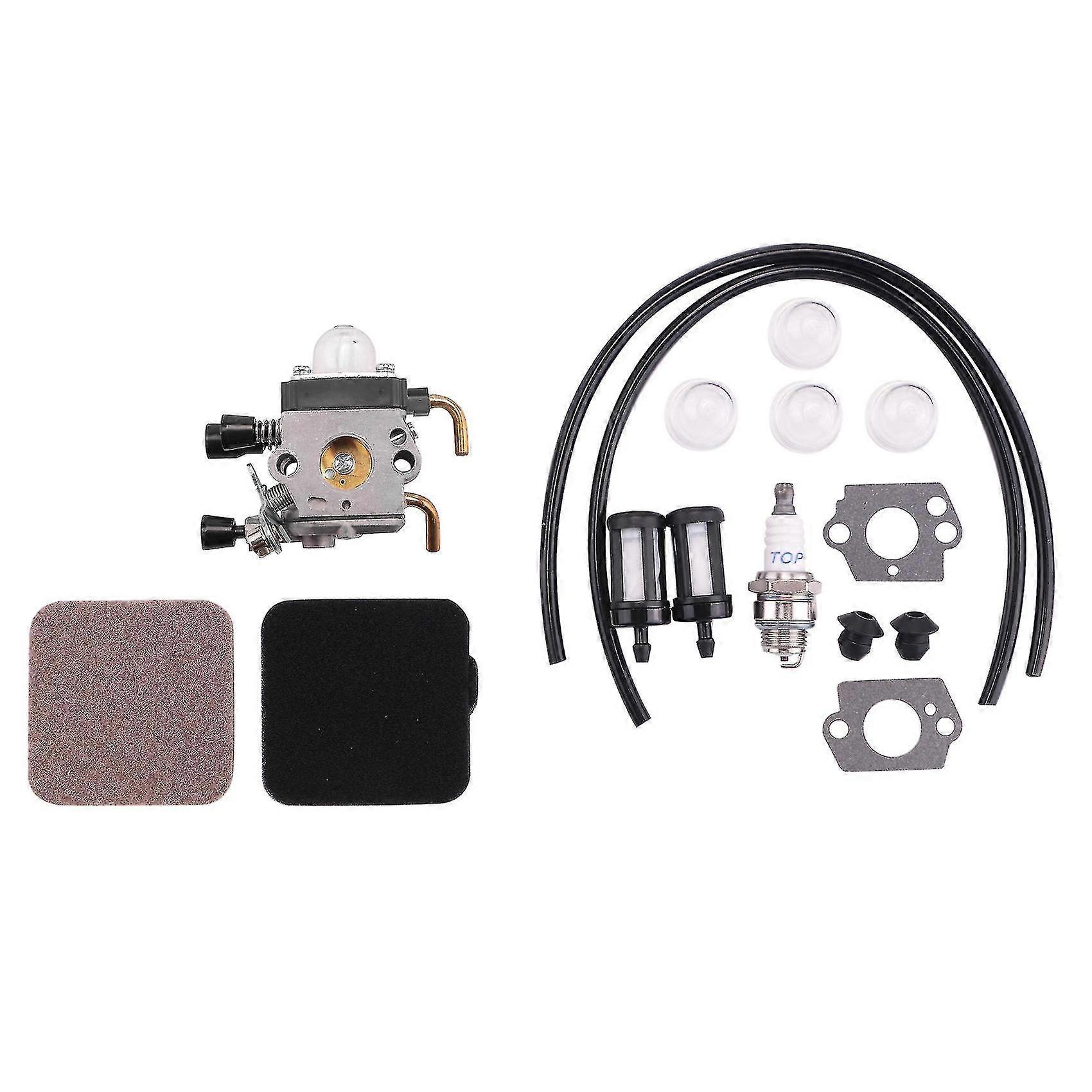 Fs85 Fs80 Carburetor For Fs75 Fs80r Fs85 Fs85r Fs85t Fs85rx String Trimmer Weedeater C1q-s97 W/fuel
