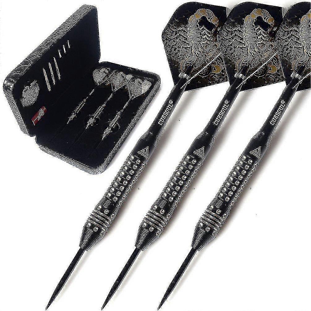 Steel Tip Dart Set 24g mit Deluxe Pu Dart Etui