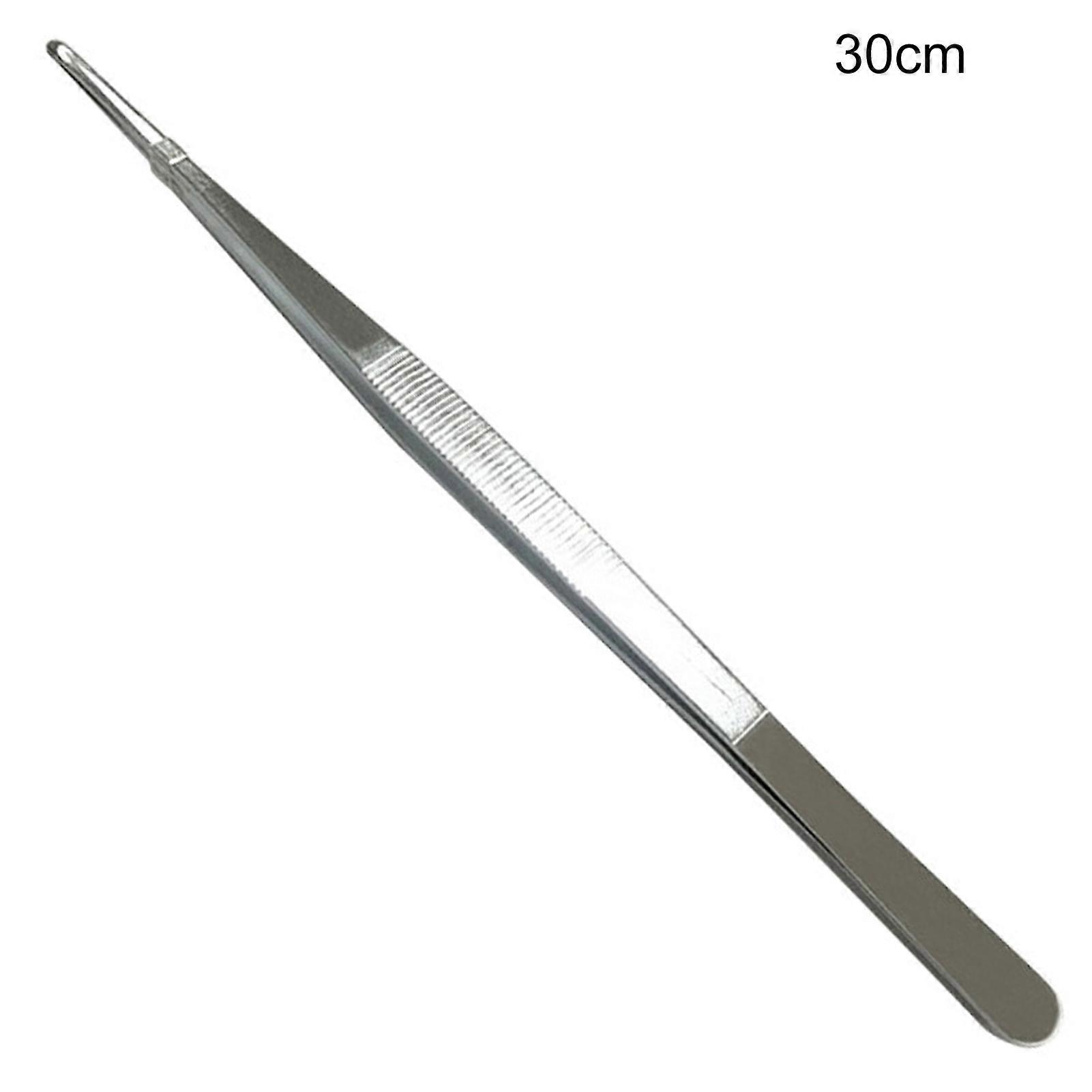 12.5-30cm Forceps Thickened Anti-slip Food-grade Stainless Steel Multipurpose Tweezers Clip for Small Things JIKAIX