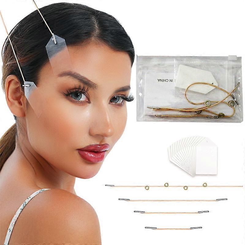 40pcs/set Neck Slimming Facial Line Invisible V-chin Tape Adhesive Lifting Loose Skin Quick Patch