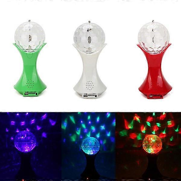 World Cup Rotating Rgb Led Stage Light With Sound Mode Mp3 Remote Controller U D