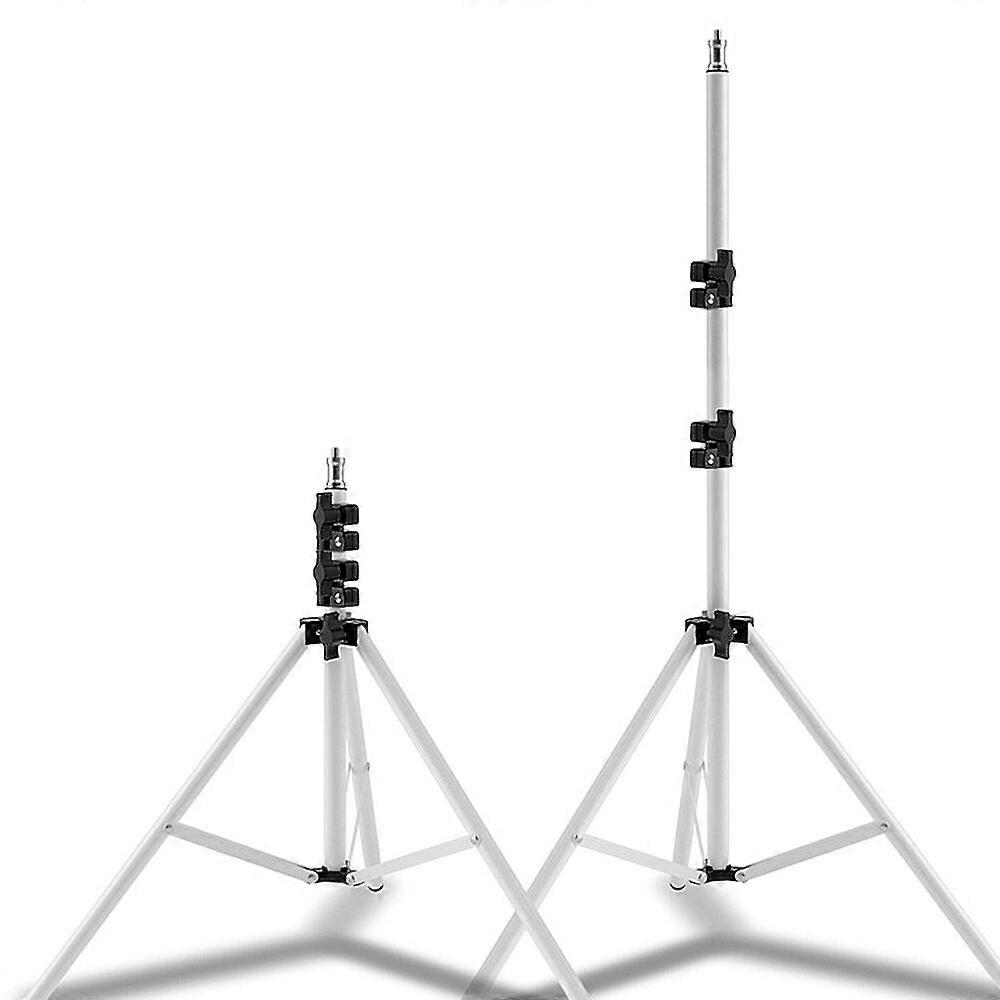 1.2m Foldable Projector Stand Adjustable Metal Tripod Bracket With 44-120cm Retractable Length For Phone Projector Camera