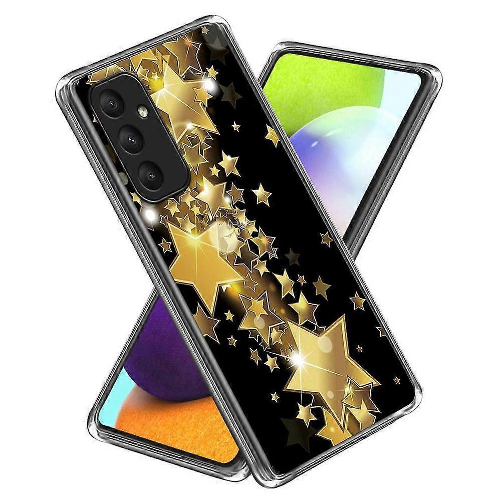 For Samsung Galaxy A35 5G Back Case Scratch-proof TPU Pattern Printing Phone Cover